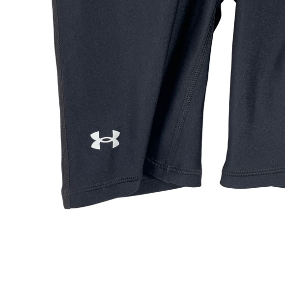 Under Armour Women S HeatGear Performance Bike Shorts black XS - Picture 2 of 7